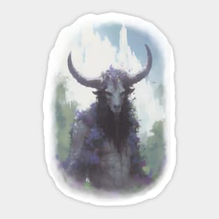 Horned God Sticker